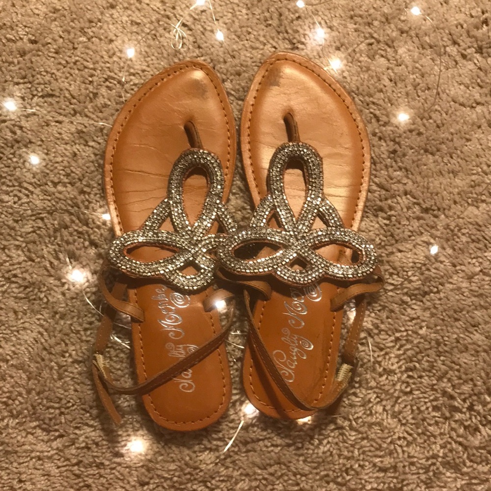 Cute, detailed sandals!